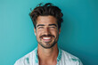 © MagnusCort - A close up portrait of a young man with a subtle smile