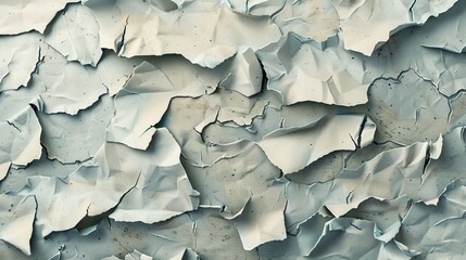 Canvas Print - Design a torn paper texture with jagged edges and layers, ideal for adding a touch of rawness and imperfection.