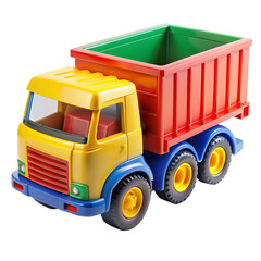 toy truck isolated