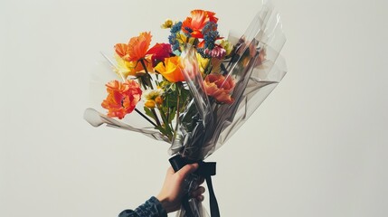 Sticker - bouquet of flowers