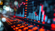 © aekkorn - Stock market and trading, digital graph