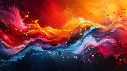 Wall Mural - Abstract background colorful marble pattern 