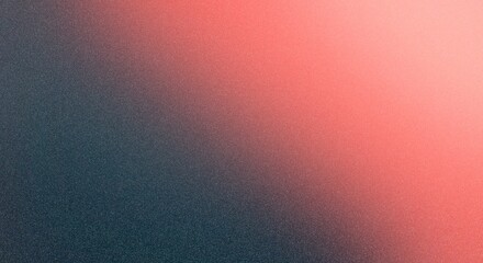 Wall Mural - Abstract red to black gradient background with grainy noise texture for digital design projects