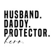 © Svg_Tshirt - Retro Husband Daddy Protector Hero svg Cricut,Dad Svg, Father's Day svg, Dad Design Cut Files for Cricut,Husband Gift, Dad Svg, Dad Life svg, Father's Day Svg, Grandpa Svg, Cricut Cut File,Vintage Ame