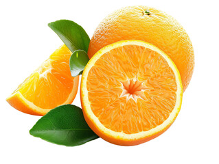 Poster - a close up of an orange