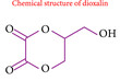 © aboabdelah - Chemical structure of dioxalin .Vector illustration.
