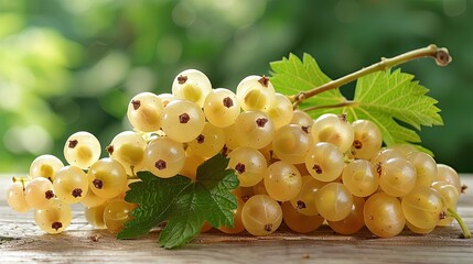 Wall Mural - White currant 