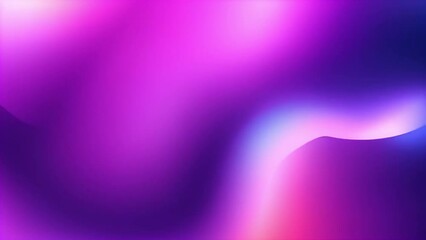 Aufkleber - Purple blurred gradient background design. Modern bright wallpaper with colorful gradient shapes
