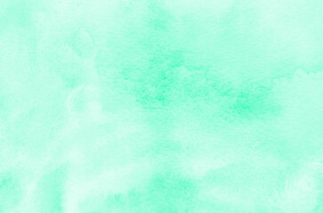 Wall Mural - Abstract green watercolor background texture