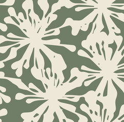 Wall Mural - Abstract graphical seamless pattern. vector illustration