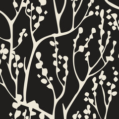 Wall Mural - Abstract graphical seamless pattern. vector illustration