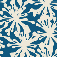 Wall Mural - Abstract graphical seamless pattern. vector illustration