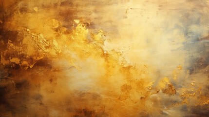 Wall Mural - Golden Texture Glows with Warm Hues Abstract Background