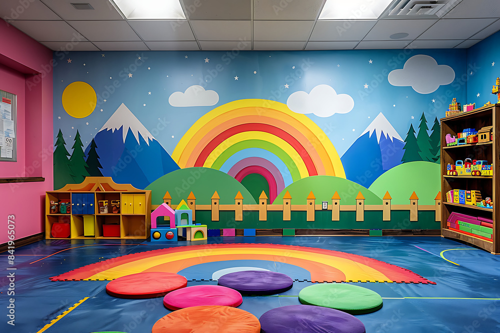 Preschool Daycare Digital Backdrop: Instant Download Bundle Pack for ...