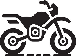 Wall Mural - motorbike Vector icon illustration logotype color editable