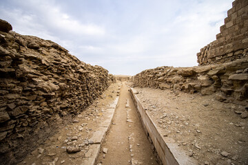 Saqqara Necropolis in Egypt