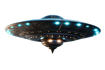a png image features a ufo (unidentified flying object) ship