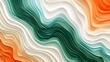 © Ziyan Yang - Retro orange green white grainy gradient background noise texture effect summer poster design seamless colors teal abstract wave pattern. Abstract modern gradient web banner