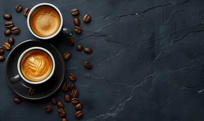 National Espresso Day copy space background