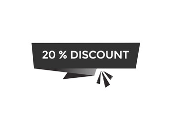 sale vector tag 20% discount template badges.  20, 10, 30, special, price, offer 90, 60, 80, with percent promotion illustration off shop now banner design up to, discount