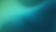 © Nicolas - Blue green grainy color gradient background teal turquoise glowing noise texture poster backdrop designm copy space.