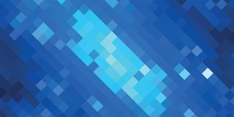 Wall Mural - DARK BLUE vector polygonal illustration, which consist of triangles. Triangular design for your business.