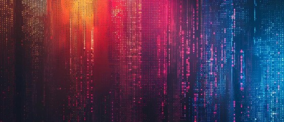 abstract background of coding software for geoscience, blue and violet tone