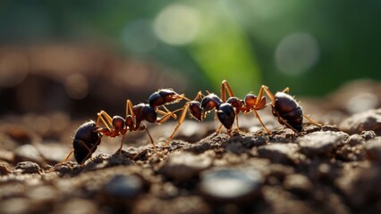 The Evolutionary Strategies of Ants for Survival and Reproduction
