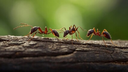 Nutrient Provisioning and Care by Worker Ants for Colony Continuity
