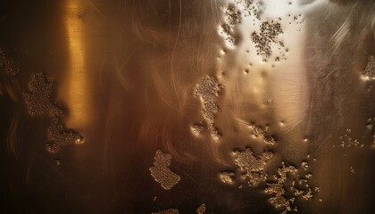 Wall Mural - old metal grunge copper bronze rusty texture, golden background effect wallpaper concept in vintage 
