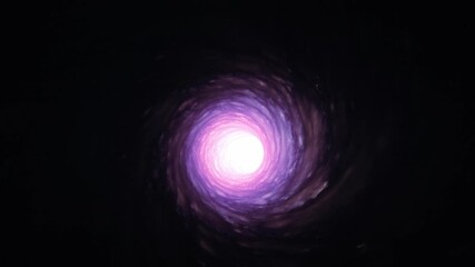Wall Mural - Interstellar Wormhole Travel - Loop Animation