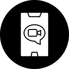 Sticker - Vector Design Video Call Icon Style