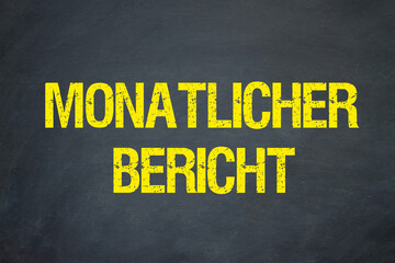 Sticker - Monatlicher Bericht	