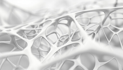 Futuristic y2k modern white plexus net background