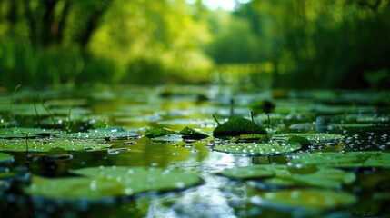 Earth covered in lush green foliage, symbolizing environmental consciousness and sustainability