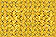 © D'StateofArts - A yellow and white patterned background with a black and white dot pattern