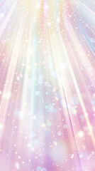 Wall Mural - Radiant beams and sparkling particles