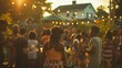 © peerawat - Community gatherings, such as block parties and festivals, create bonds and memories that last a lifetime.