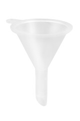 Canvas Print - Plastic funnel isolated