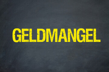 Sticker - Geldmangel