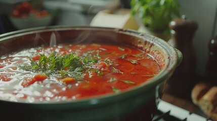 Wall Mural - red lentil soup