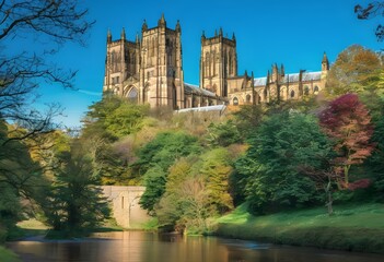 Wall Mural - A view of Durham Cathedral