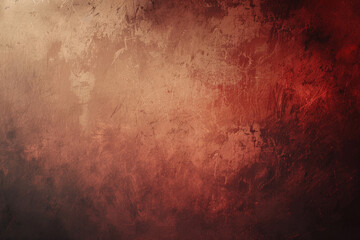 Abstract grunge background featuring a textured wall with a red and orange gradient and a dark vignette, suitable for backgrounds and textures