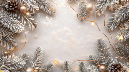 Christmas lights ornamenal background design