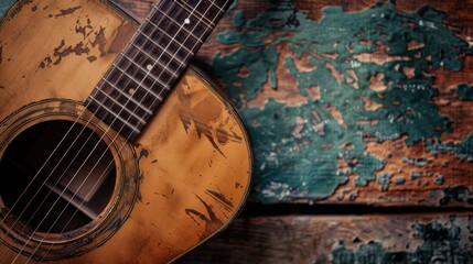 Wall Mural - international music day background concept with space for text