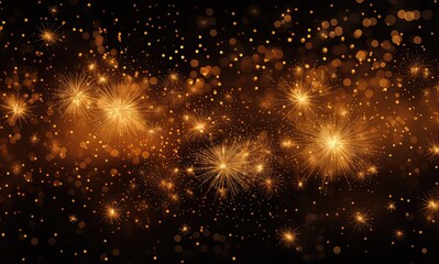 Wall Mural - Fireworks background. Happy New Year background , AI generative