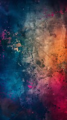 Wall Mural - colorful grunge background