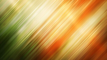 Fototapete - Blurry streaks of light are rushing diagonally across a warm-toned background