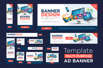 Wall Mural - banner agency