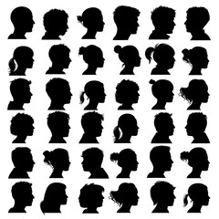 Poster - silhouette icon